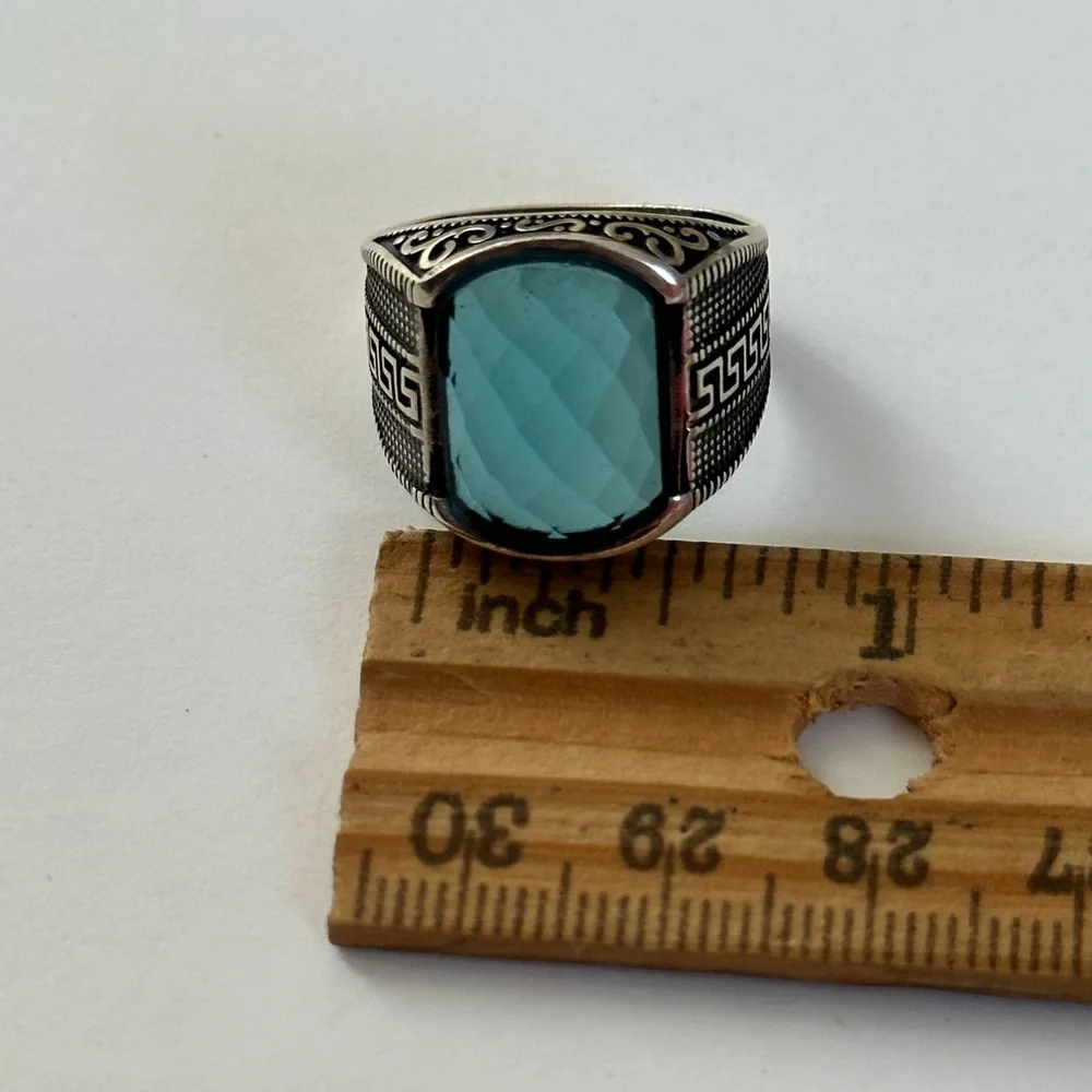 COMING SOON❣️925 Silver blue ring - Picture 4 of 6